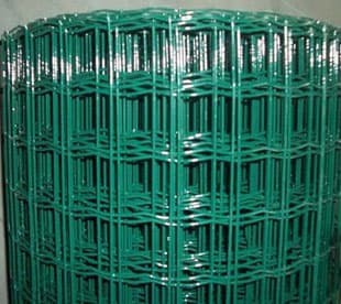 Green PVC Coated Welded Wire Mesh