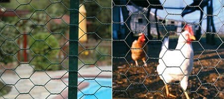 Poultry Netting-72 inch Chicken Wire-Chicken Fencing-Bird Wire Mesh-Aviary Mesh-Protect Poultry with Wire Netting