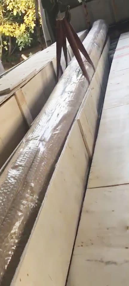 Width 4000mm Stainless Steel Wire Mesh Delivered On 6 July 2021