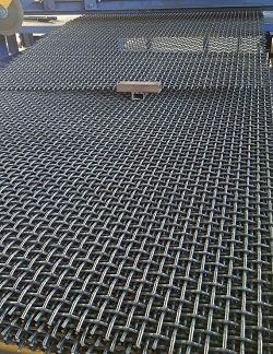 mining screen mesh, wire mesh, crimped wire mesh