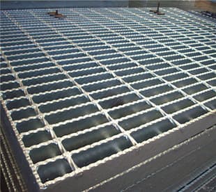 Non-Slip Grating Steel-Steel Grate Decking