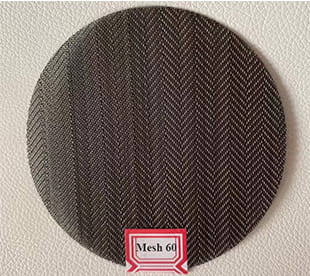 Black Wire Cloth Extruder Screen